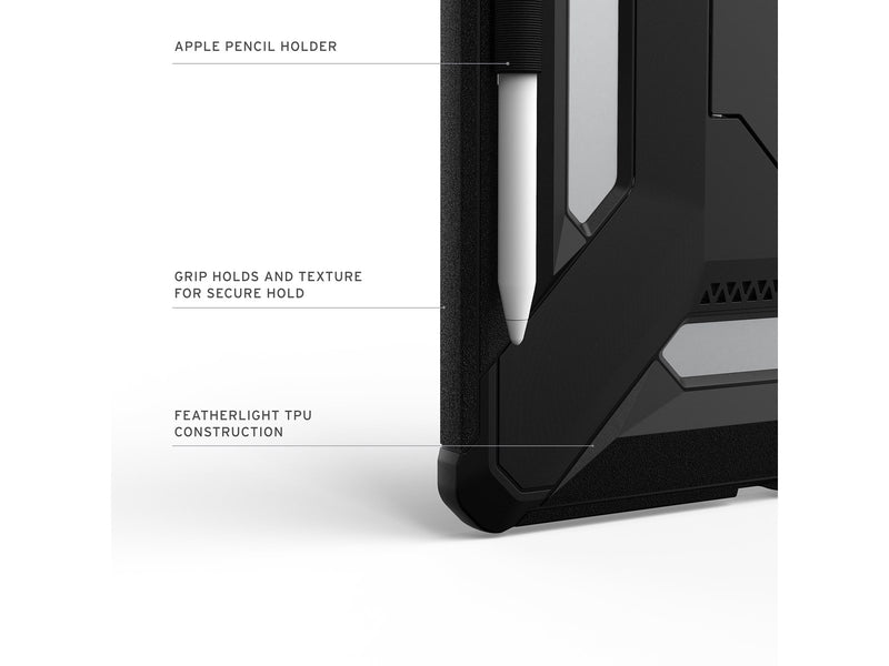 UAG Scout Plus - Black - iPad Air 11" 2024 - 2025 - 2026