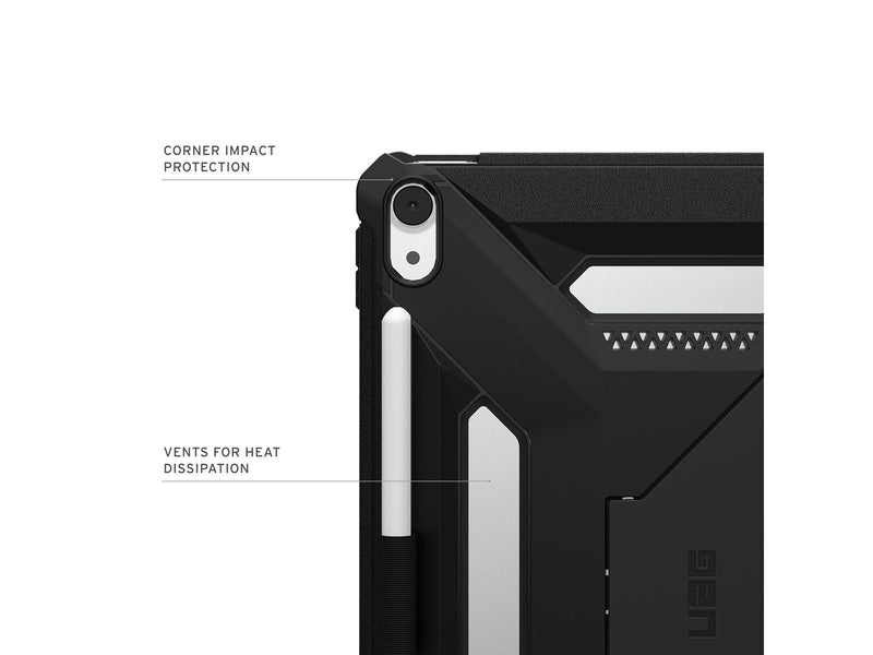 UAG Scout Plus - Black - iPad Air 11" 2024 - 2025 - 2026