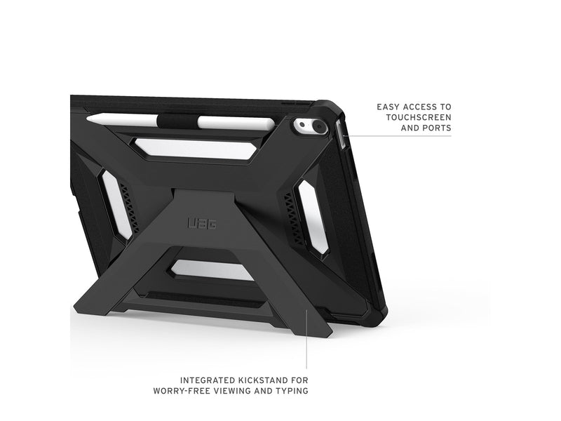 UAG Scout Plus - Black - iPad Air 11" 2024 - 2025 - 2026