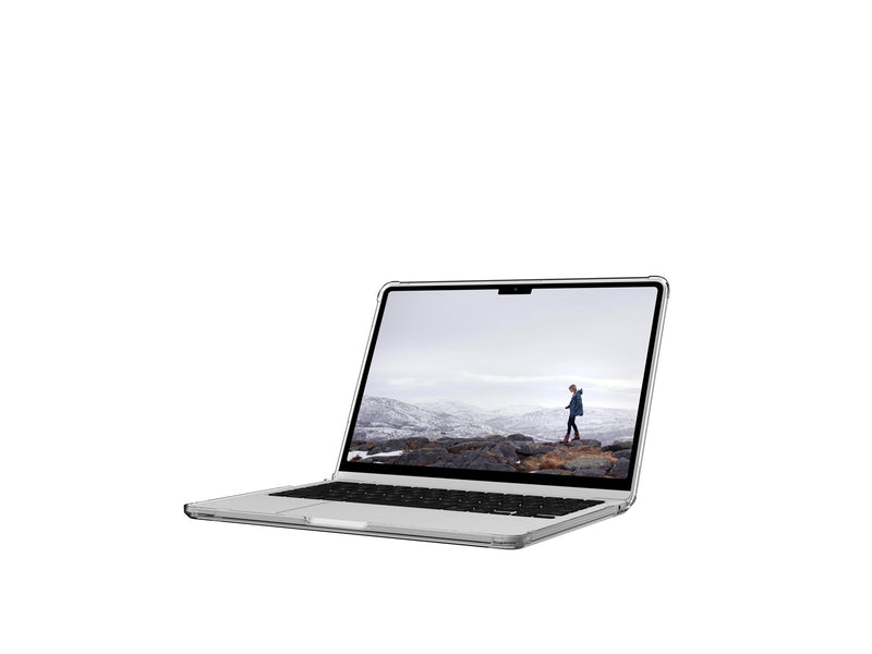 UAG U Lucent ice/black - MacBook Air 13" M3 2024/M2 2022
