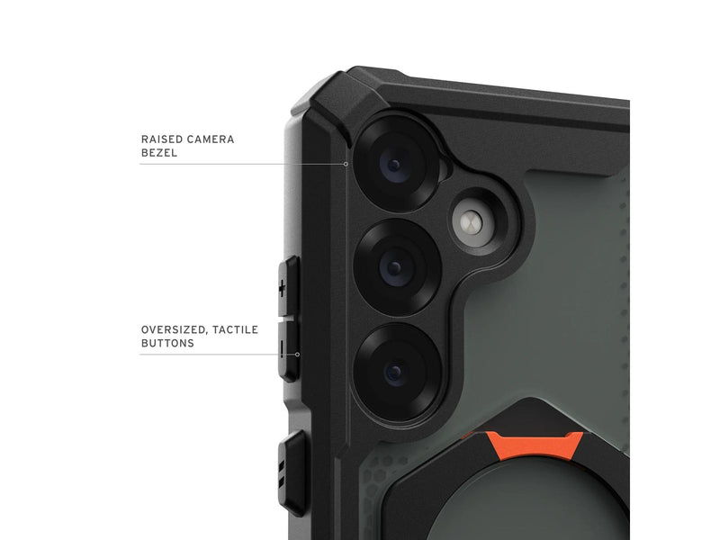 UAG Urban Armor Gear for Samsung Galaxy S25 - Black/Orange