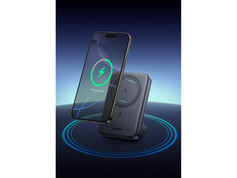 UGREEN 10000mAh Magnetic Wireless Power Bank 20W PD USB-C Input/Output 7.5W Wireless Charging - 10000 mAh
