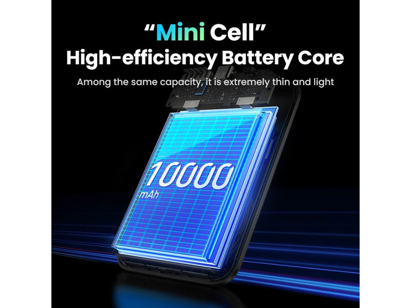UGREEN 10000mah Magnetic Wireless Power Bank Space Grey - 10000 mAh
