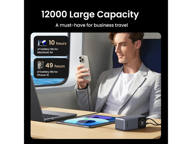 UGREEN 100w Fast Charging Power Bank - 12000 mAh