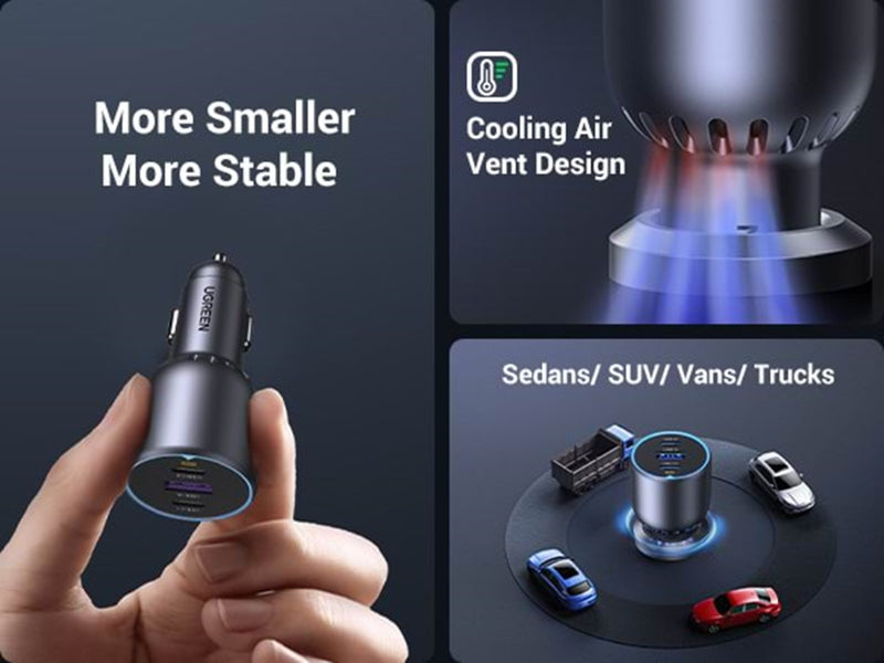 UGREEN 130W Car Charger