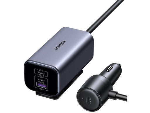 UGREEN 150w 4-Port Gan Fast Car Charger