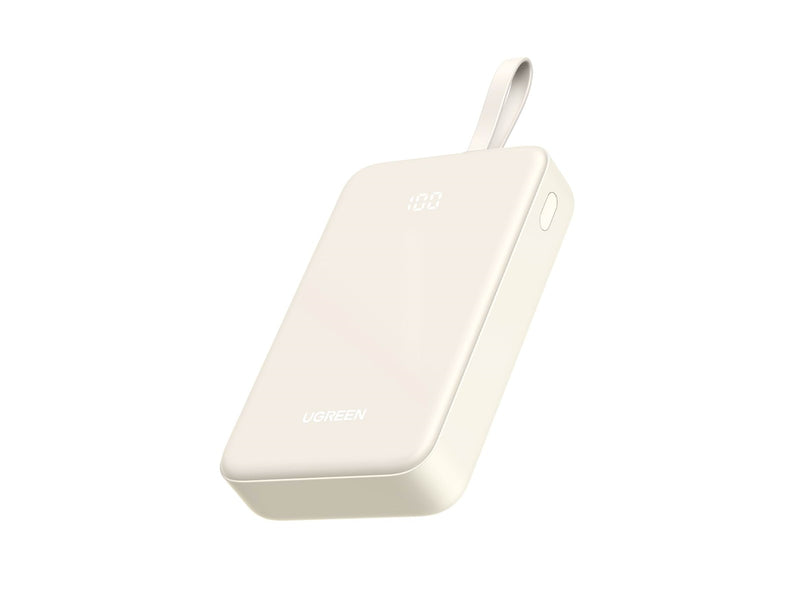 UGREEN 20000mah Power Bank With Built-In Cable - 20000 Ah