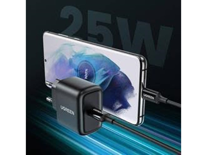 UGREEN 25 W USB-C fast charger with 2M USB-C charging cable