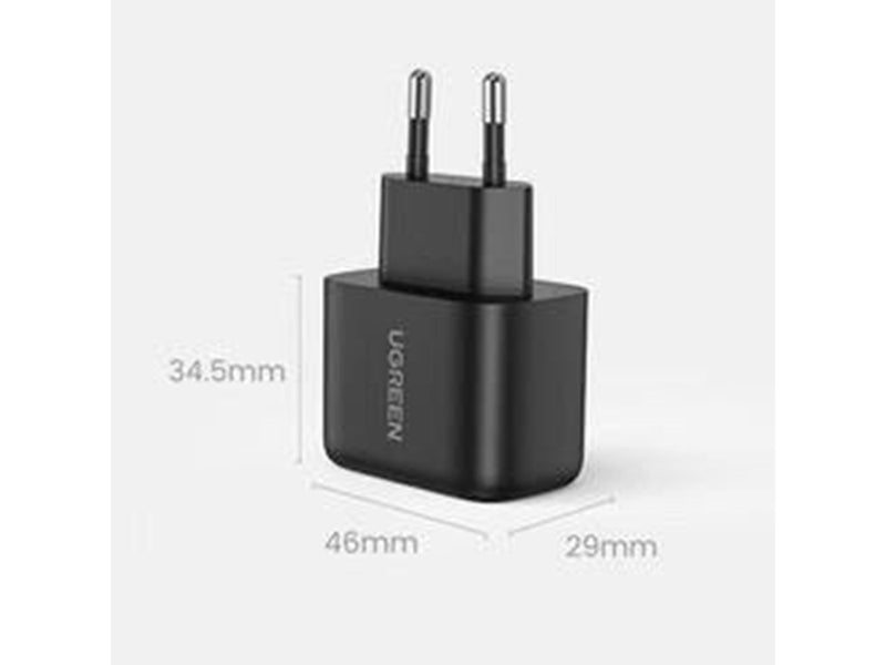 UGREEN 25 W USB-C fast charger with 2M USB-C charging cable