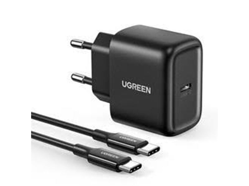 UGREEN 25 W USB-C fast charger with 2M USB-C charging cable