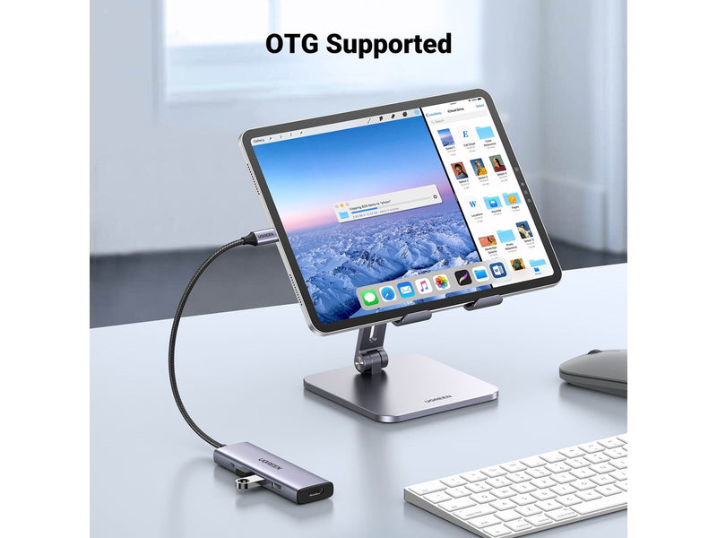 UGREEN 5-in-1 USB-C to 3*USB.3.0+HDMI Hub with USB-C Power Supply