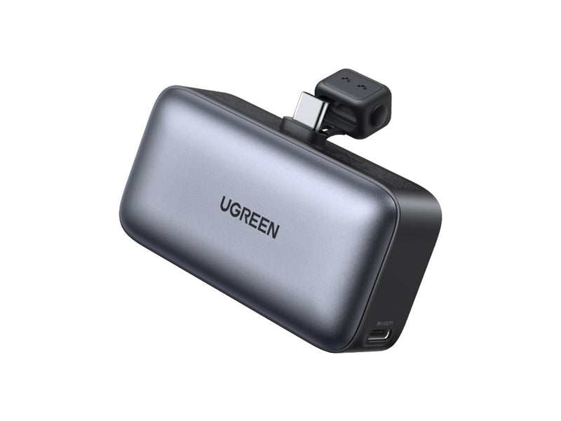 UGREEN 5000mah Power Bank With Built-In Usb-C Connector - 5000 Ah