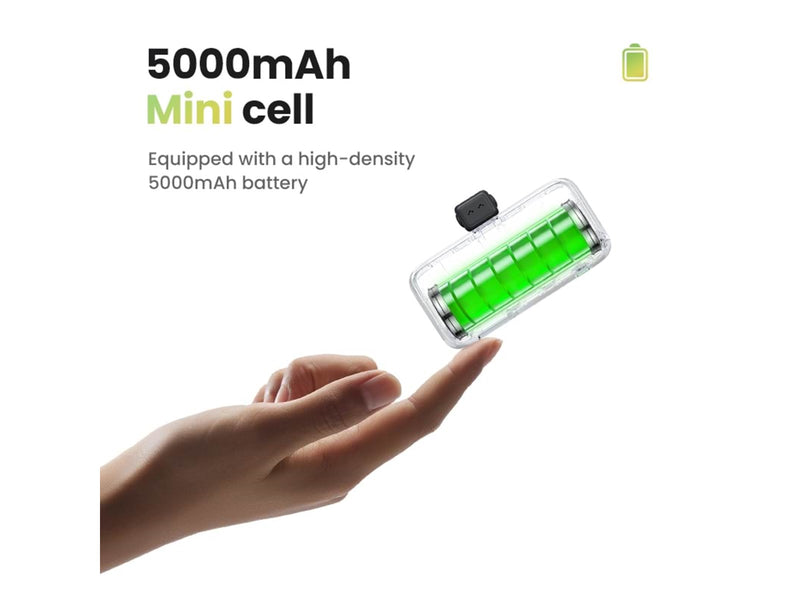 UGREEN 5000mah Power Bank With Built-In Usb-C Connector - 5000 Ah
