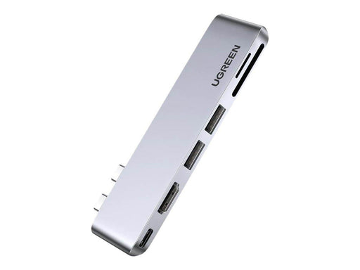 UGREEN 6-in-2 USB C Hub - docking station - USB-C 3.1 Gen 2 / Thunderbolt 3 - HDMI