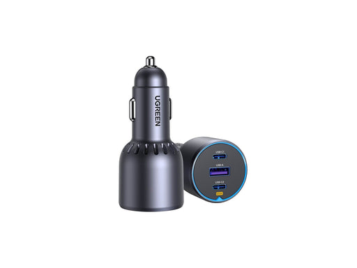 UGREEN 75w 3-Port Fast Car Charger