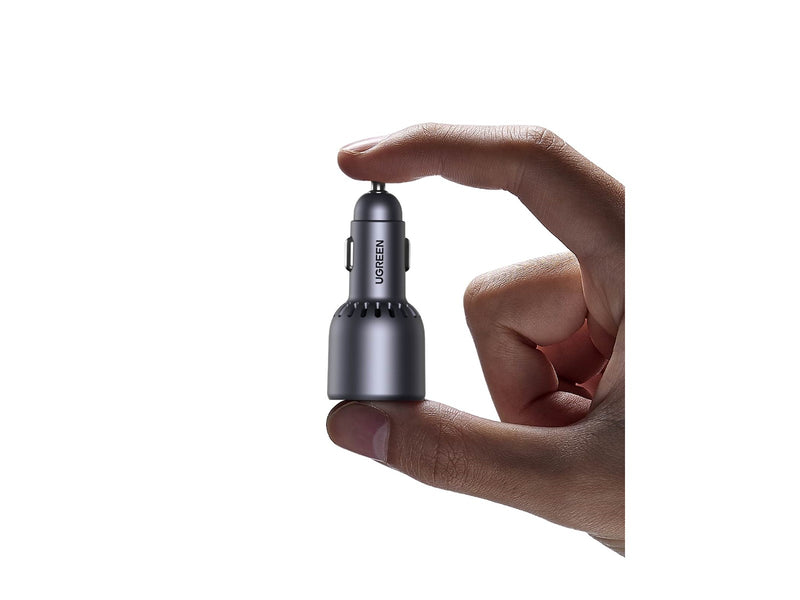UGREEN 75w 3-Port Fast Car Charger