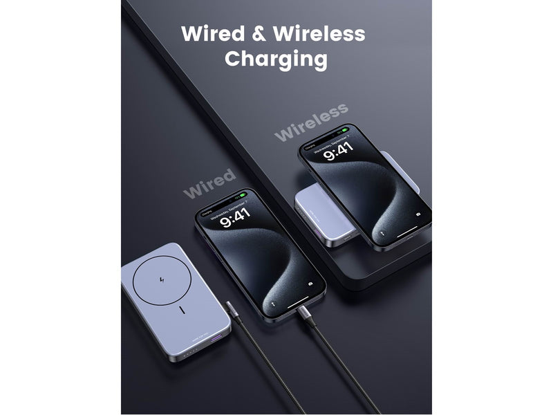 UGREEN Foldable Kickstand Magnetic Battery - 10000 mAh