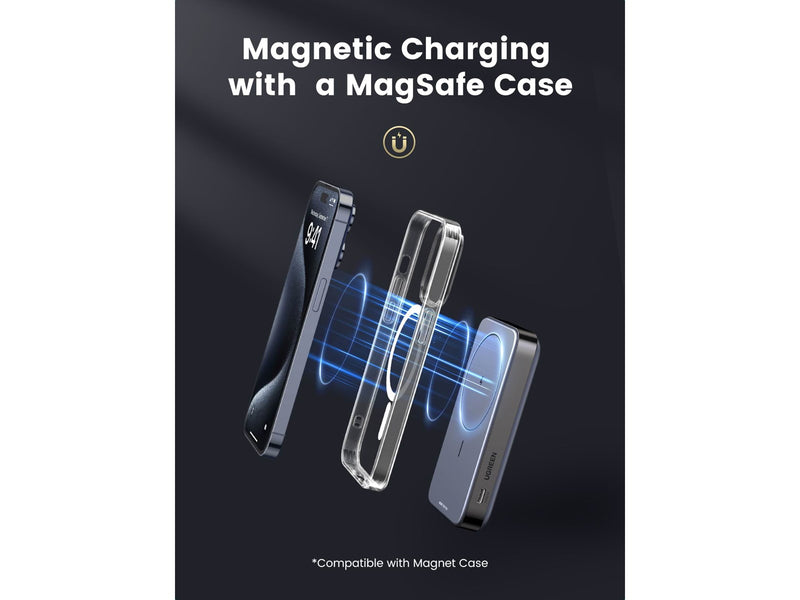 UGREEN Foldable Kickstand Magnetic Battery - 10000 mAh