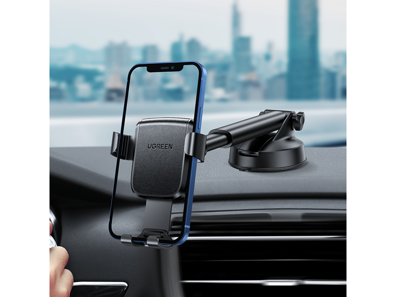 UGREEN Gravity Phone Holder with Suction Cup - Black
