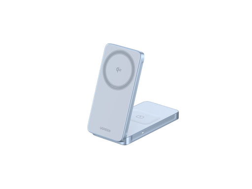 UGREEN MagFlow Qi2.2 25 W 2-in-1 Magnetic Wireless Charger - Flat Pad