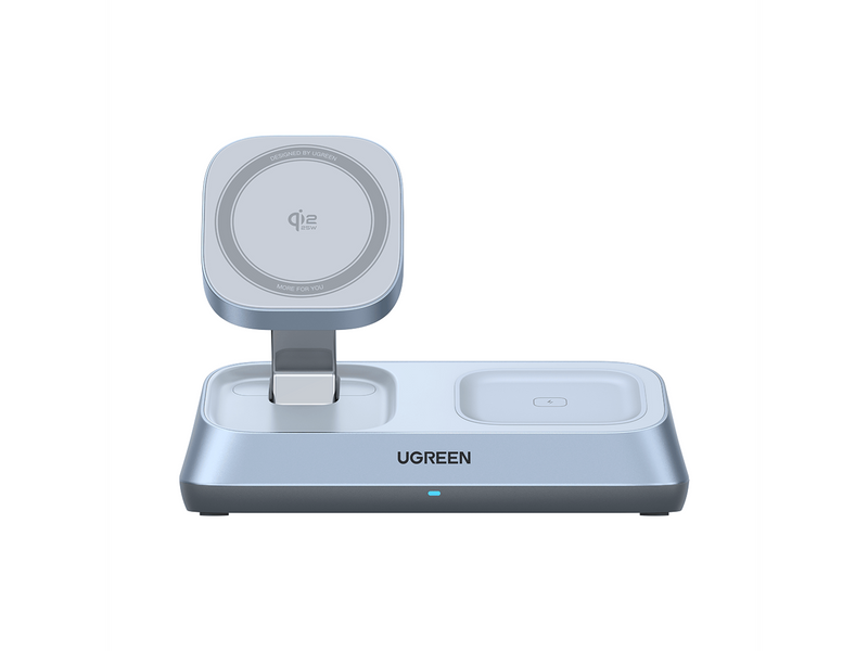 UGREEN MagFlow Qi2.2 25 W 3-in-1 Magnetic Wireless Charger Station