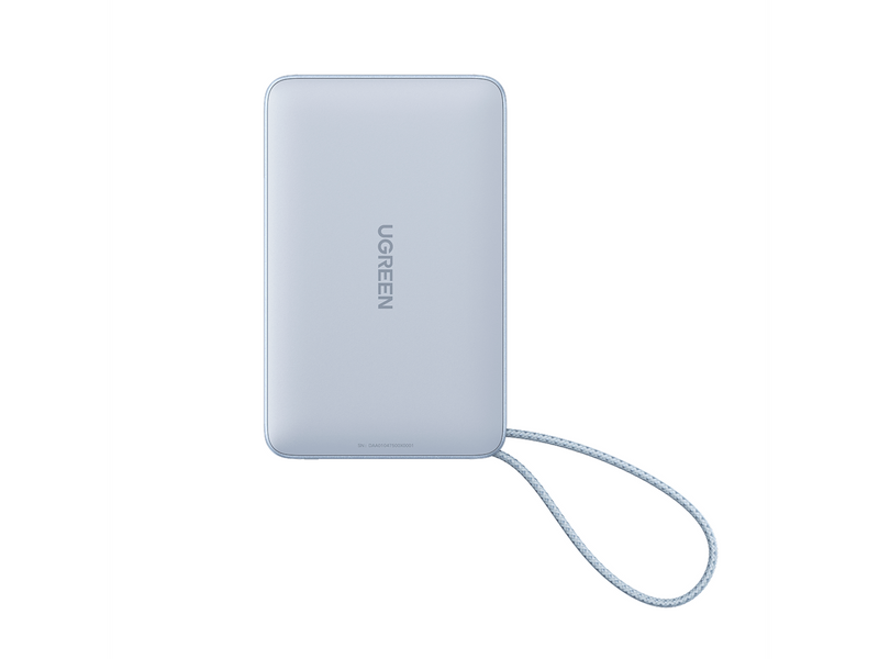UGREEN MagFlow Qi2.2 25 W Magnetic Wireless Powerbank with Built-in Cable - 10000 mAh