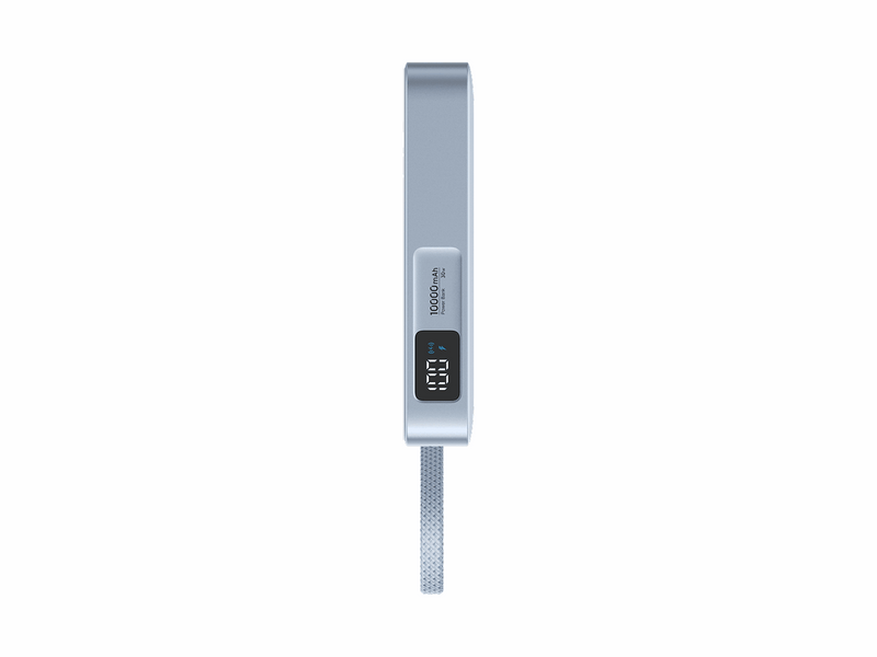 UGREEN MagFlow Qi2.2 25 W Magnetic Wireless Powerbank with Built-in Cable - 10000 mAh