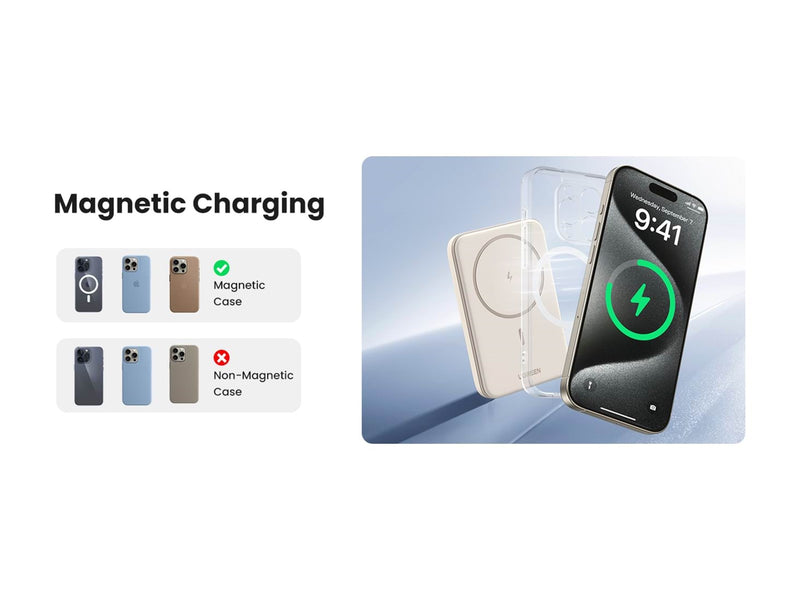 UGREEN Magnetic wireless - 5000 mAh