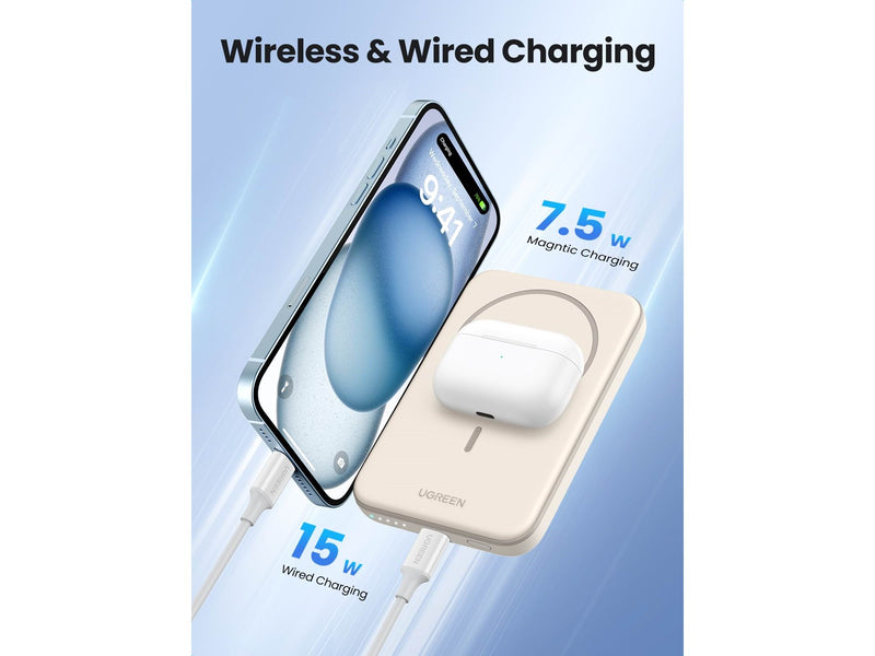 UGREEN Magnetic wireless - 5000 mAh