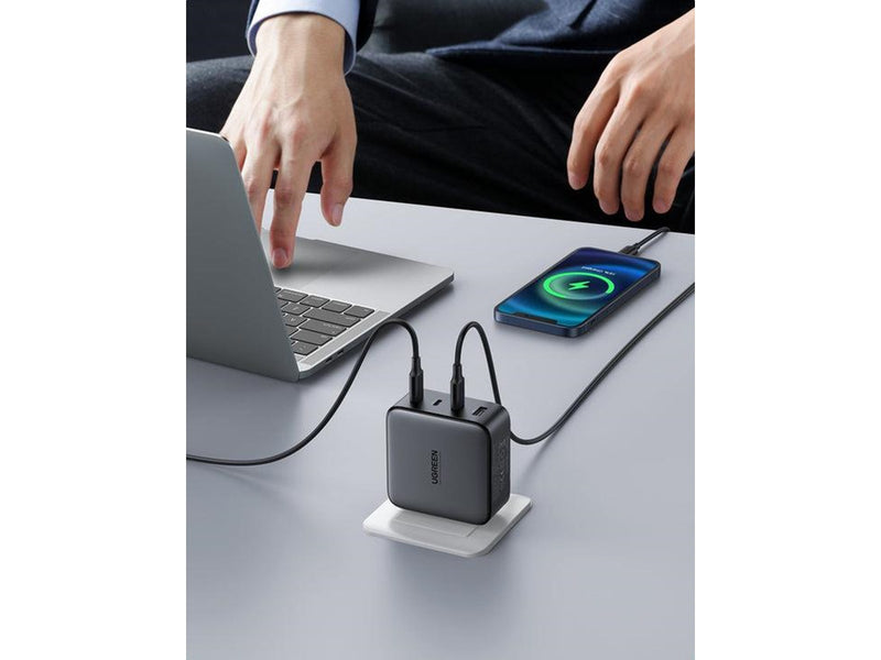 UGREEN Nexode GaN 100W Quad USB Charger - Black