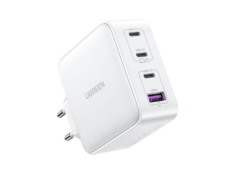 UGREEN Nexode GaN 100W Quad USB Charger - White