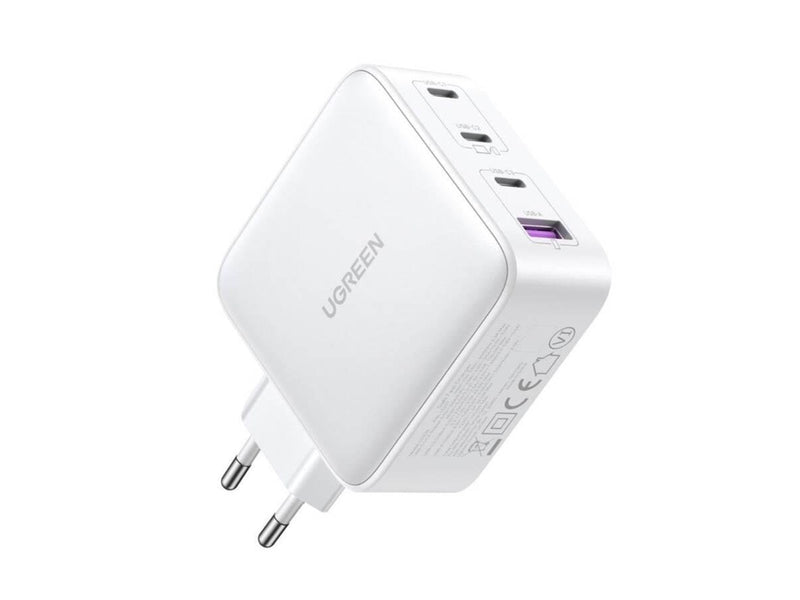 UGREEN Nexode GaN 100W Quad USB Charger - White