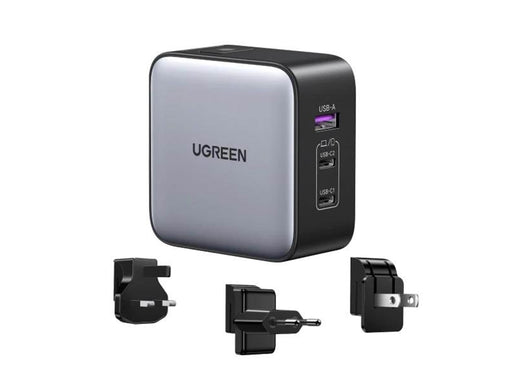 UGREEN Nexode GaN 65W Travel Adapter (US/UK/EU)