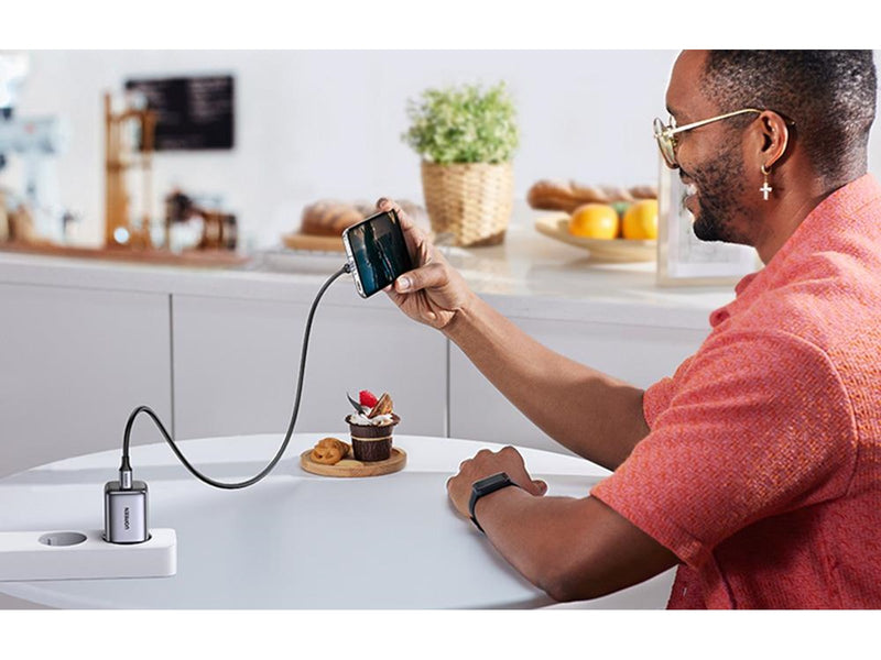 UGREEN Nexode Mini 20W PD Charger - Space Grey