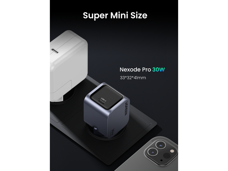 UGREEN Nexode Pro 30W USB-C - Grey