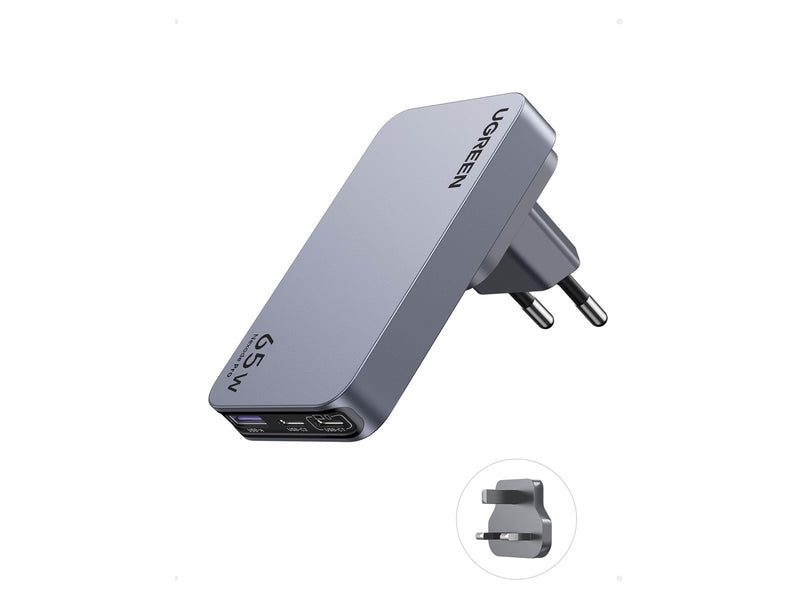 UGREEN Nexode Pro 65W 3-Port GaN Ultra-Slim Fast Travel Charger