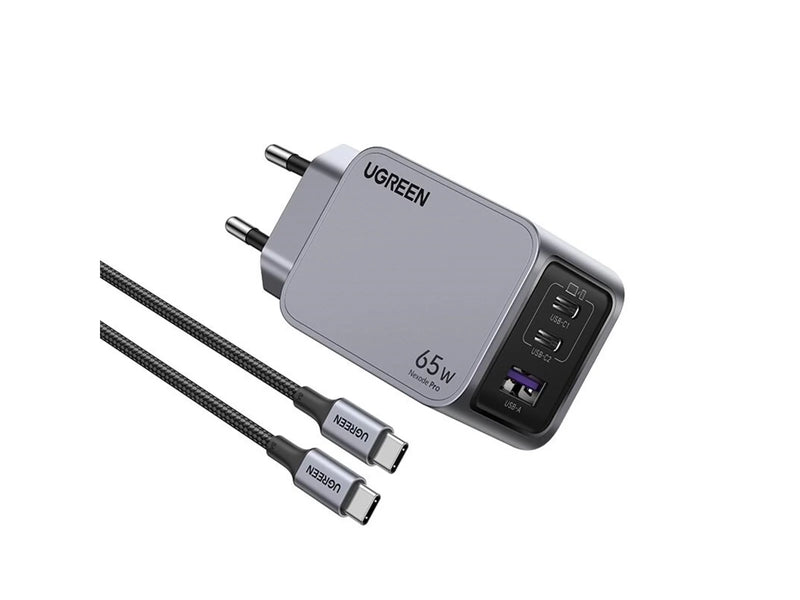 UGREEN Nexode Pro 65w 3-Port Gan Fast Charger