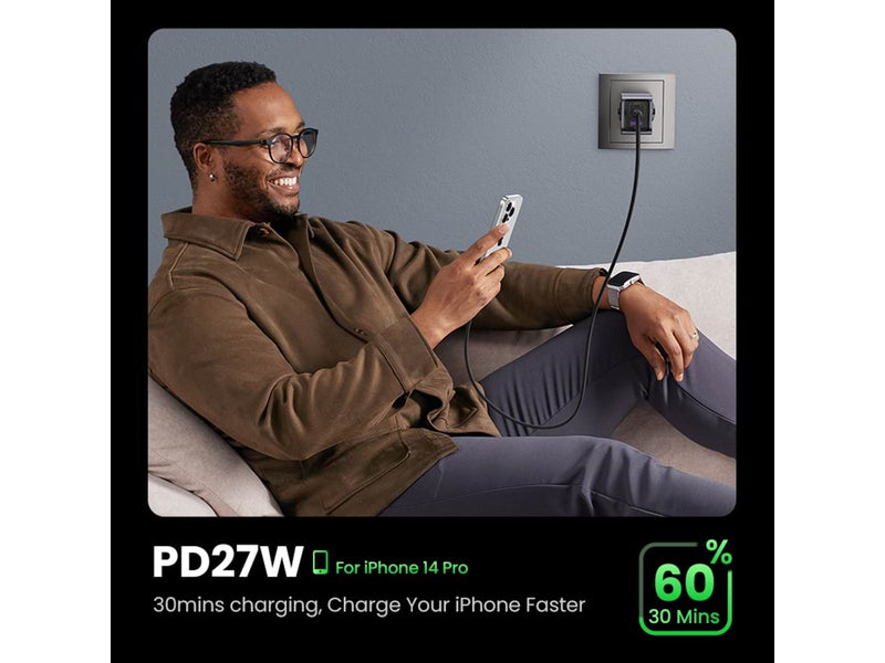UGREEN Nexode Pro 65w 3-Port Gan Fast Charger
