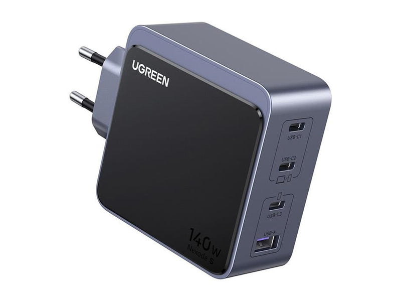 UGREEN Nexode S 140W GaN 3x USB-C + USB-A - Grey