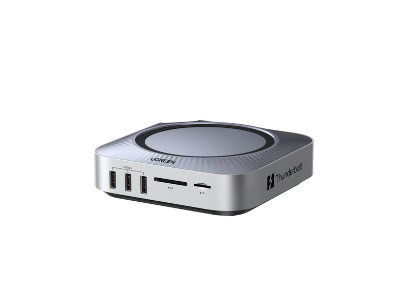 UGREEN Revodok Maxidok 10-in-1 Thunderbolt™ 5 Mac mini Dock with M.2 NVMe SSD Slot