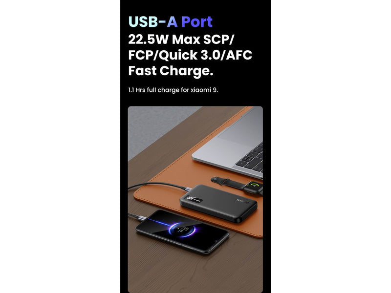 UGREEN Two-Way Fast Charging - 10000 mAh