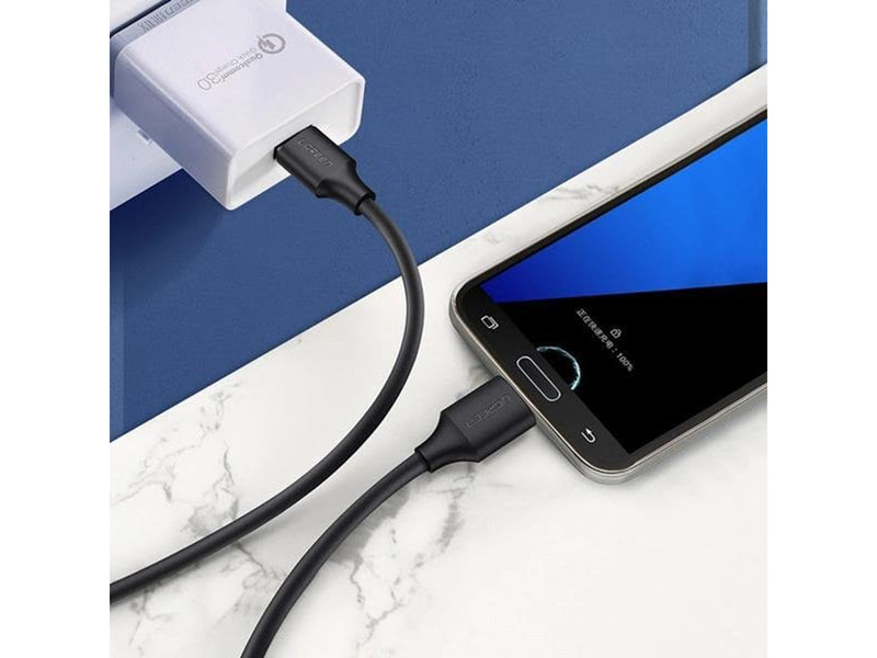 UGREEN US130 10841 USB-A 3.0 - micro USB-B cable 1m - black