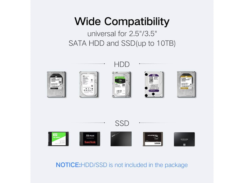 UGREEN USB 3.0 - 3.5" Hard Drive Box