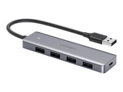 UGREEN USB 3.0 Hub USB-Hubs - USB 3.0 - 4 - silber