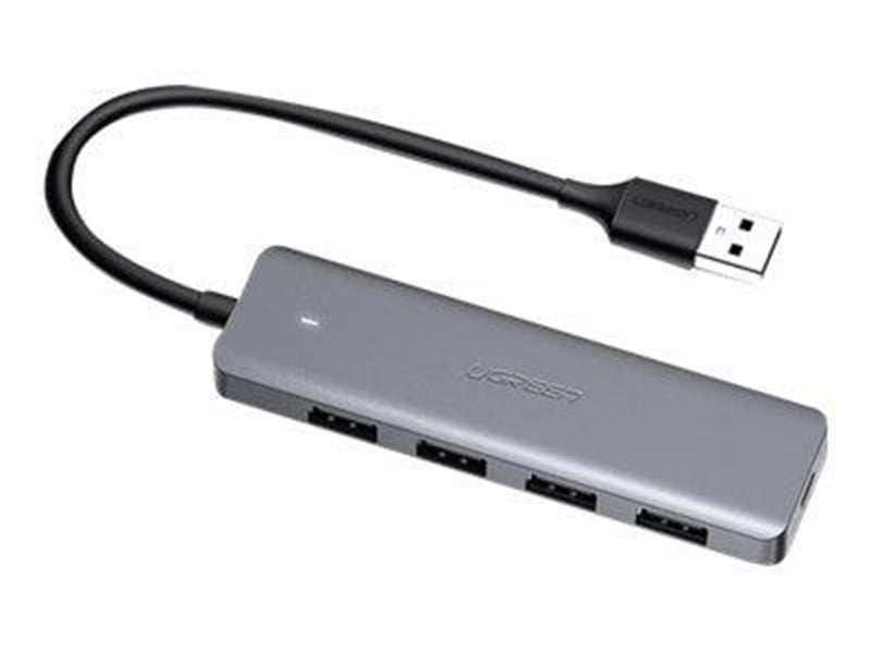UGREEN USB 3.0 Hub USB-Hubs - USB 3.0 - 4 - silber
