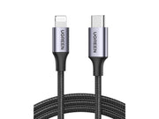 UGREEN USB-C <-> Lightning - 1m - Schwarz