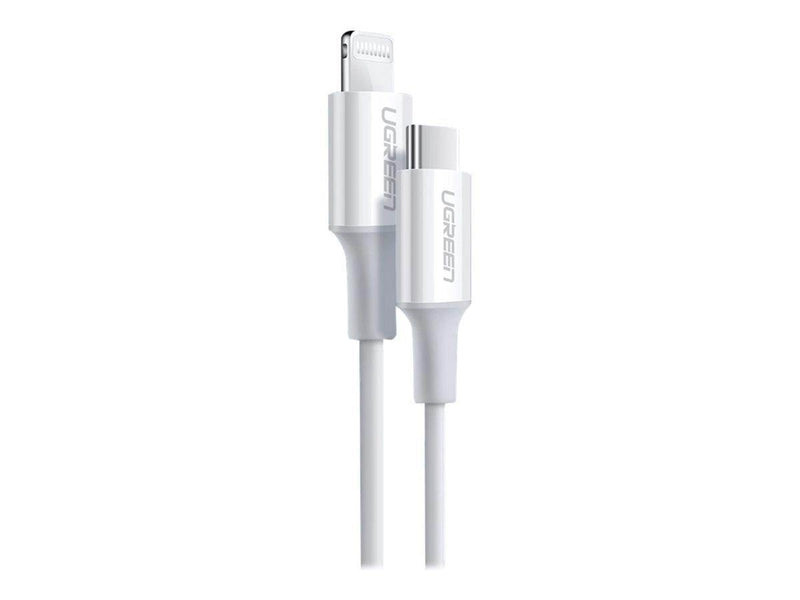 UGREEN USB-C <-> Lightning - 1m - Weiß