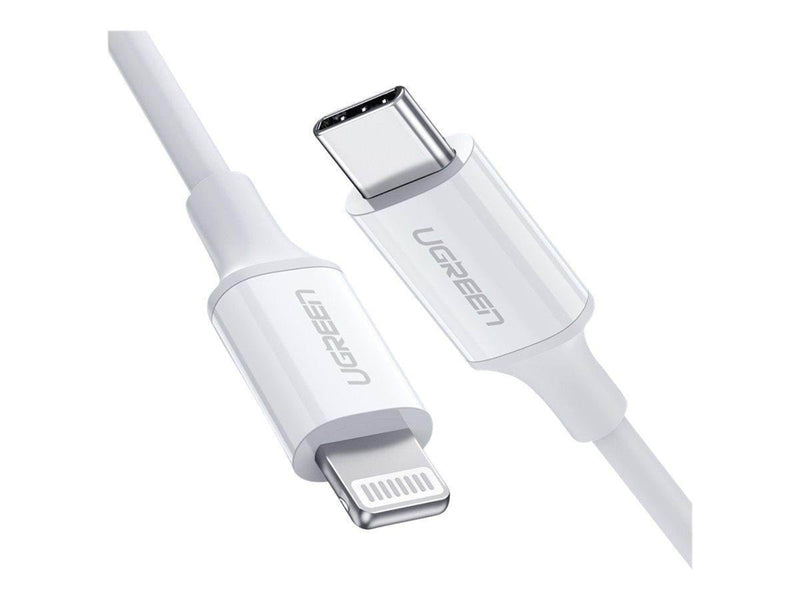 UGREEN USB-C <-> Lightning - 1m - Weiß