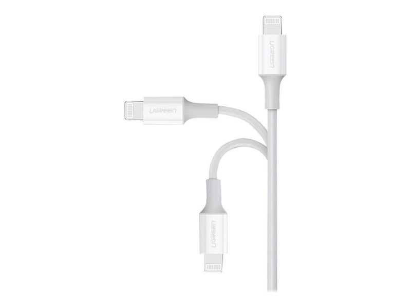 UGREEN USB-C <-> Lightning - 1m - Weiß