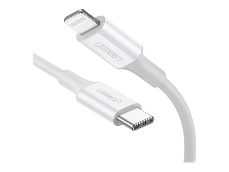 UGREEN USB-C <-> Lightning - 1m - Weiß